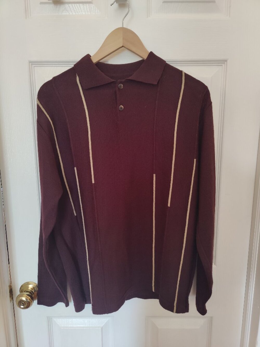 Cezani - Long Sleeve Polo - Medium